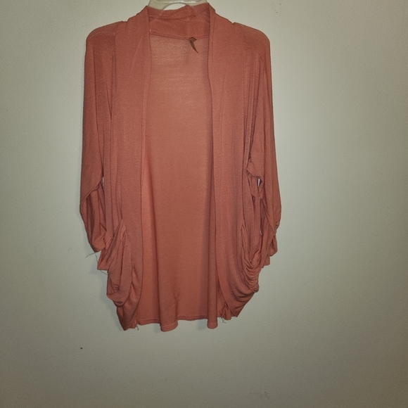 Col Story Sweaters - Elegant Rust Cardigan for Women